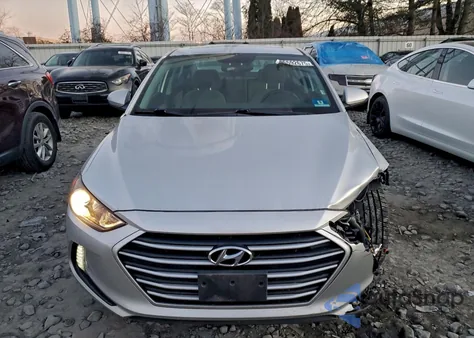 2018 Hyundai Elantra Sel z USA, uszkodzony, nr VIN 5NPD84LF9JH399920